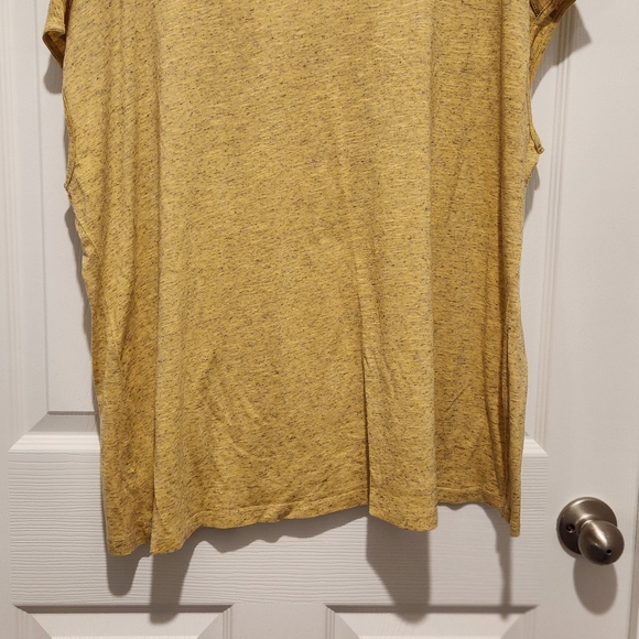 Cato Yellow Butterfly Print Tank Top - Picture 4 of 4